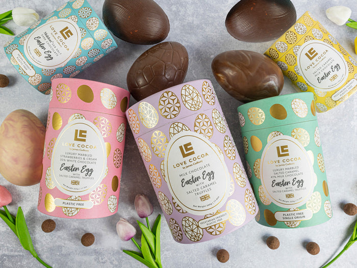 Corporate Easter chocolate gifts and branded boxes
