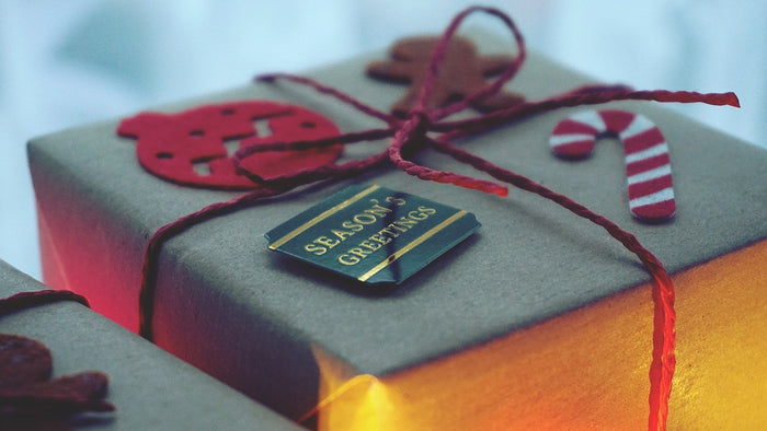 Last-minute Christmas chocolate gifts under a tree