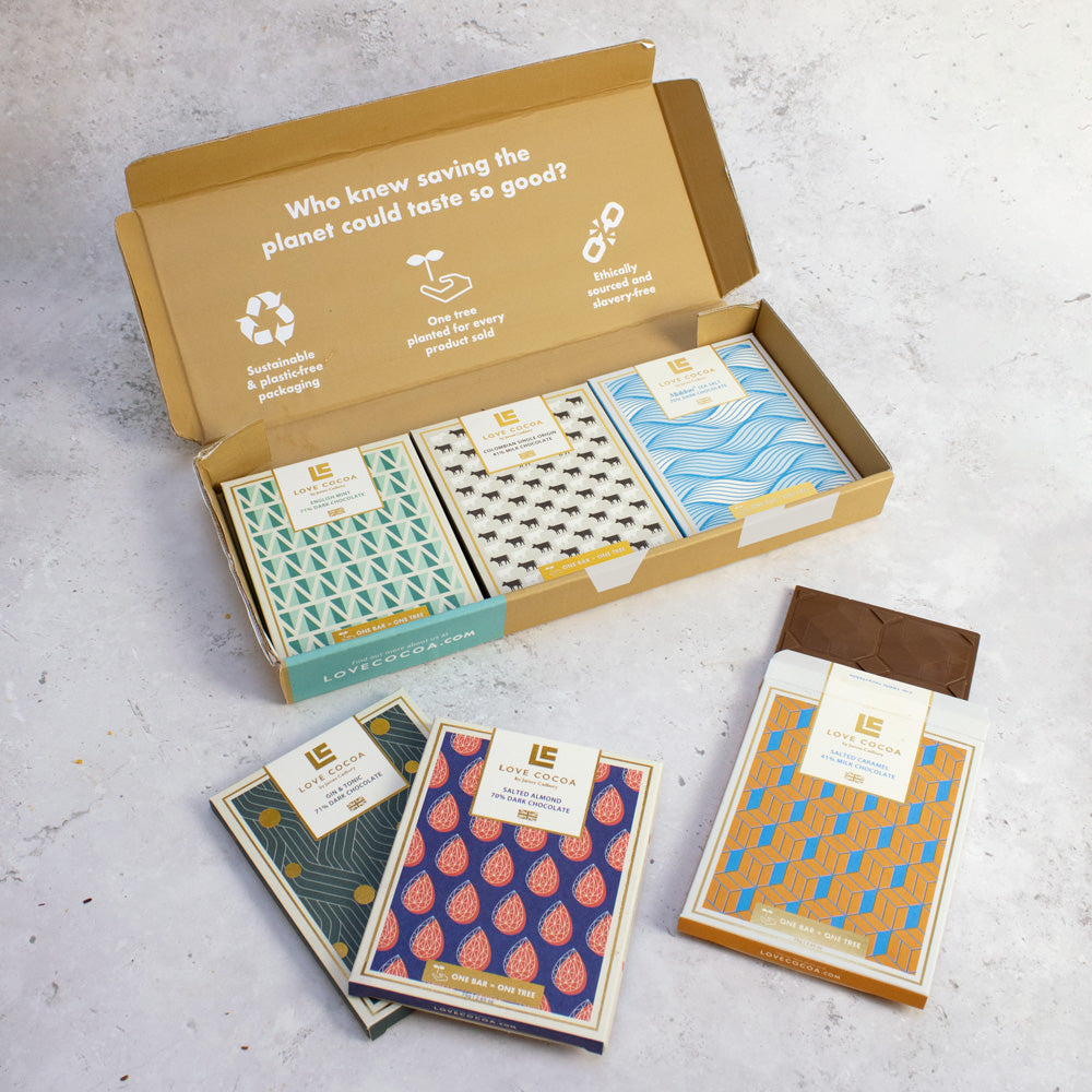 For Him chocolate gift box from Love Cocoa