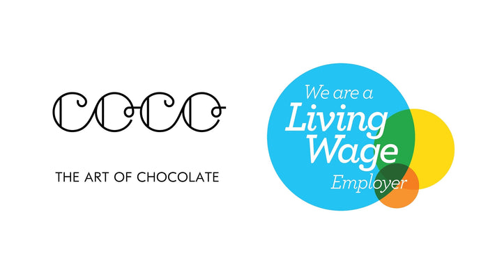 COCO Chocolatier Living Wage Employer accreditation announcement