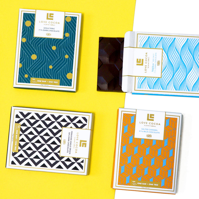 Love Cocoa biscuits and truffle selection box for Mother's Day