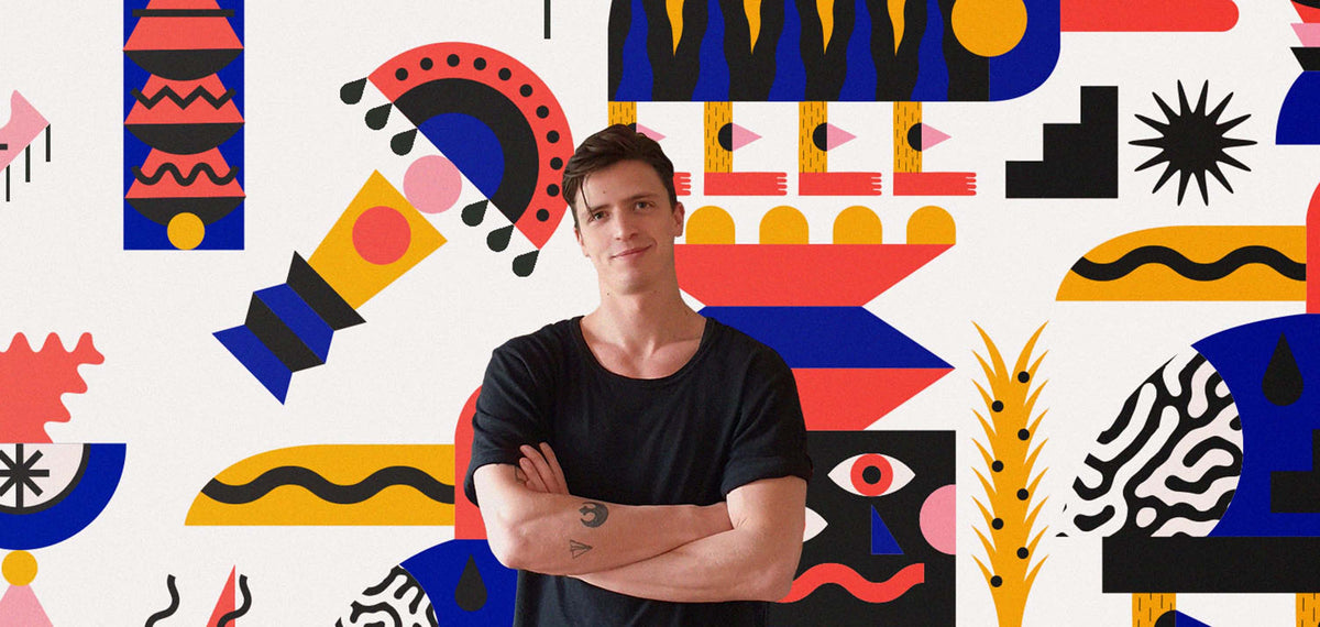 COCO chocolate bars with bold Marco Oggian graphic artwork