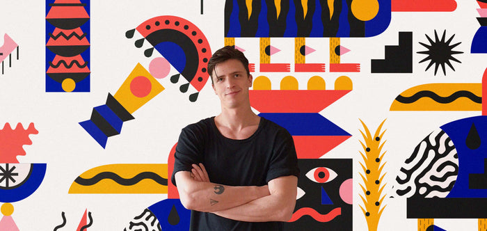 COCO chocolate bars with bold Marco Oggian graphic artwork
