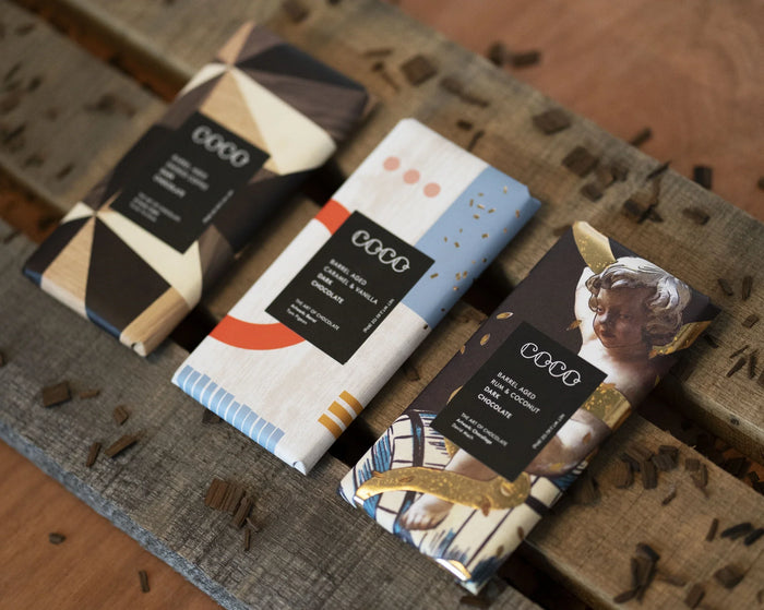 COCO x Innis & Gunn limited edition chocolate bars