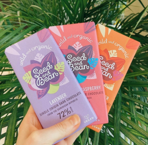 Chocolate and cocoa beans for healthy skin and hair