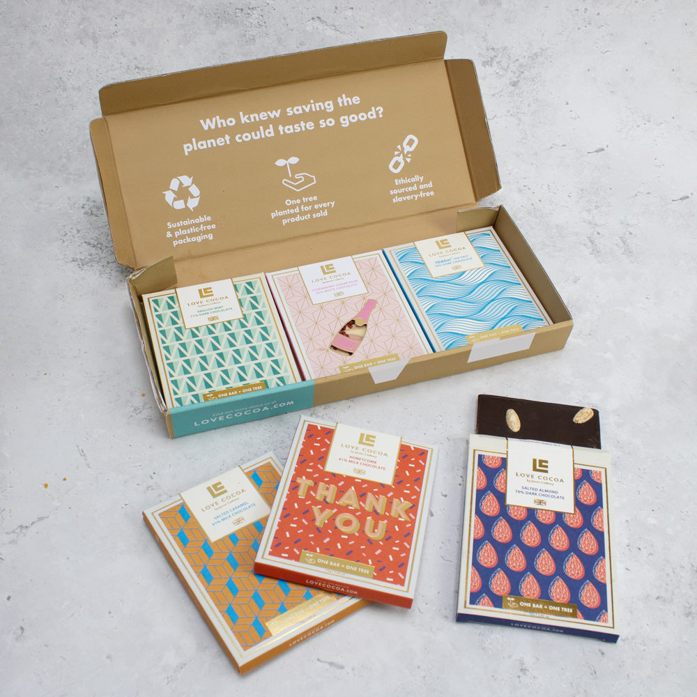 Chocolate gift boxes for team and client gifting