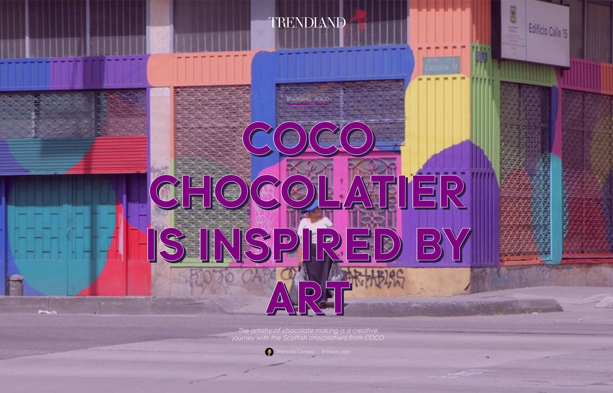 Trendland online feature on artist-designed chocolate packaging