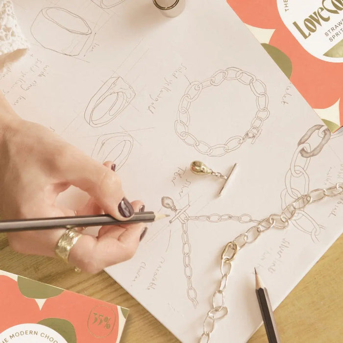 Love Cocoa chocolates alongside Maya Magal jewellery for Valentine's