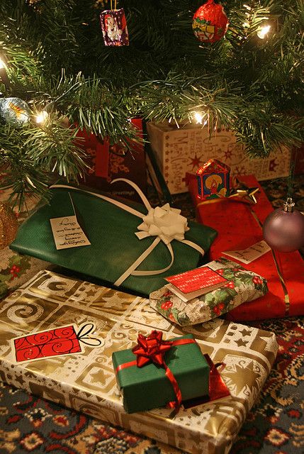 Festive chocolate gift box for grandparents at Christmas