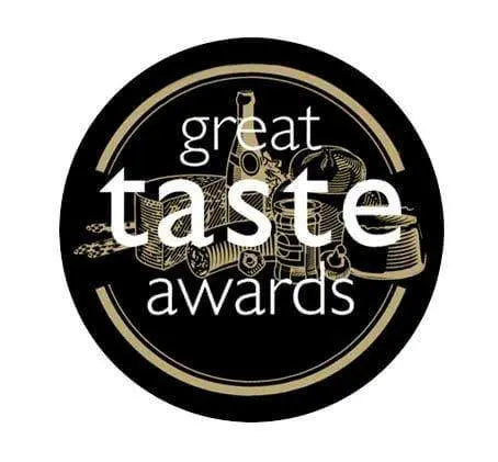 Love Cocoa organic chocolate bars with Great Taste award logos