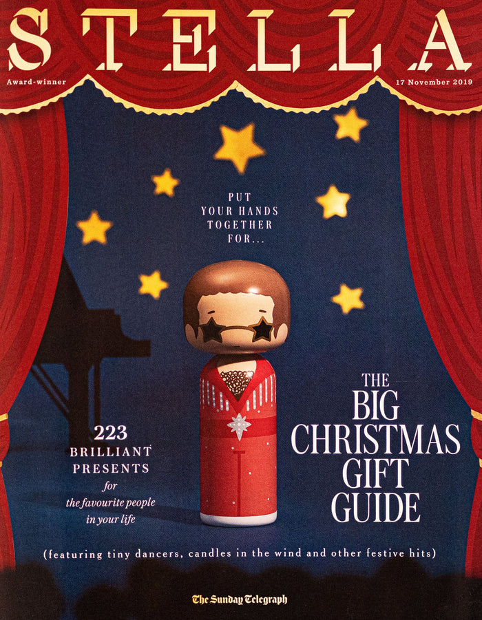 Stella Magazine press feature page on chocolate