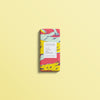 COCO Salted Caramel mini bar, front of pack on a pale yellow background