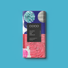 COCO Cold Brew Coffee Dark Chocolate bar, front of pack on a blue background