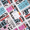 COCO Orange Milk Chocolate bar, packs laid out diagonally