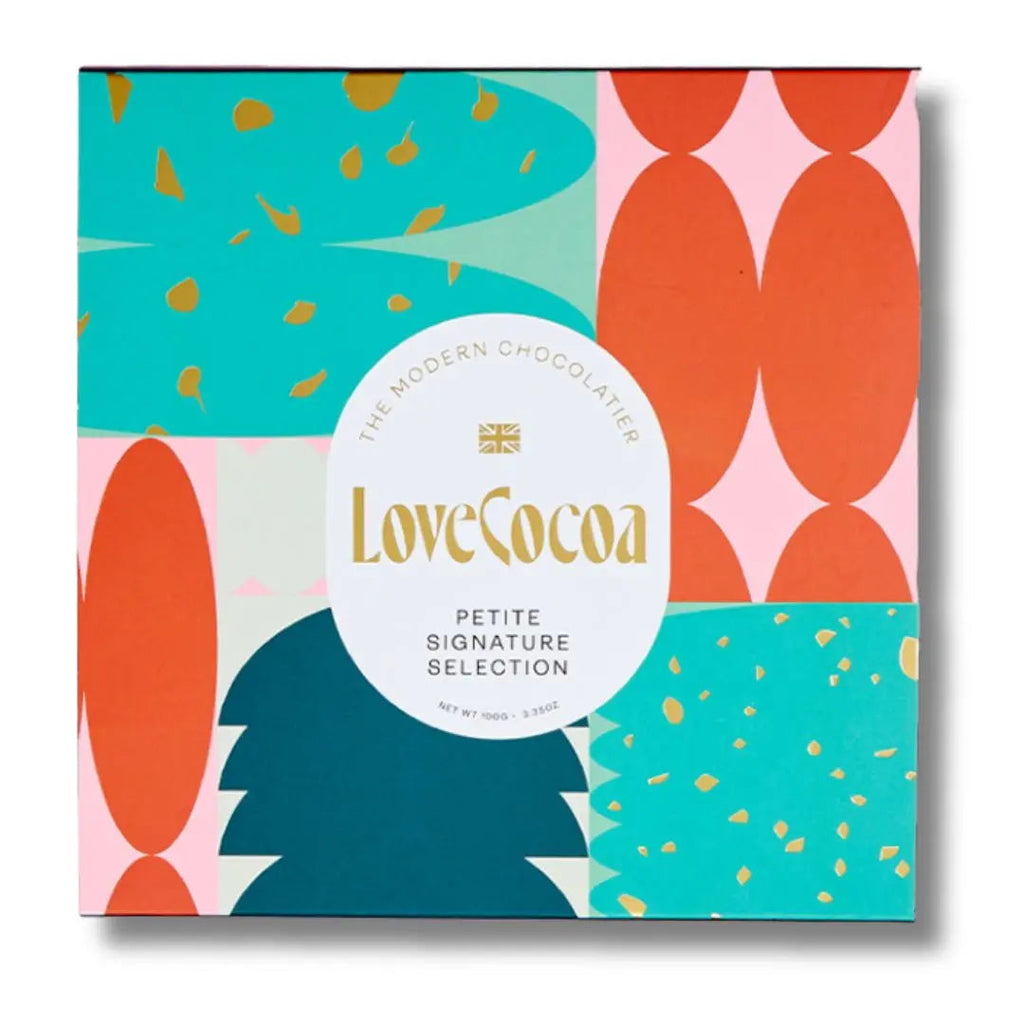 Love Cocoa Petite Signature Selection Box, front of gift box