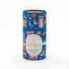 Love Cocoa London Edition Salted Caramel Truffles tube, front of illustrated London truffle tube