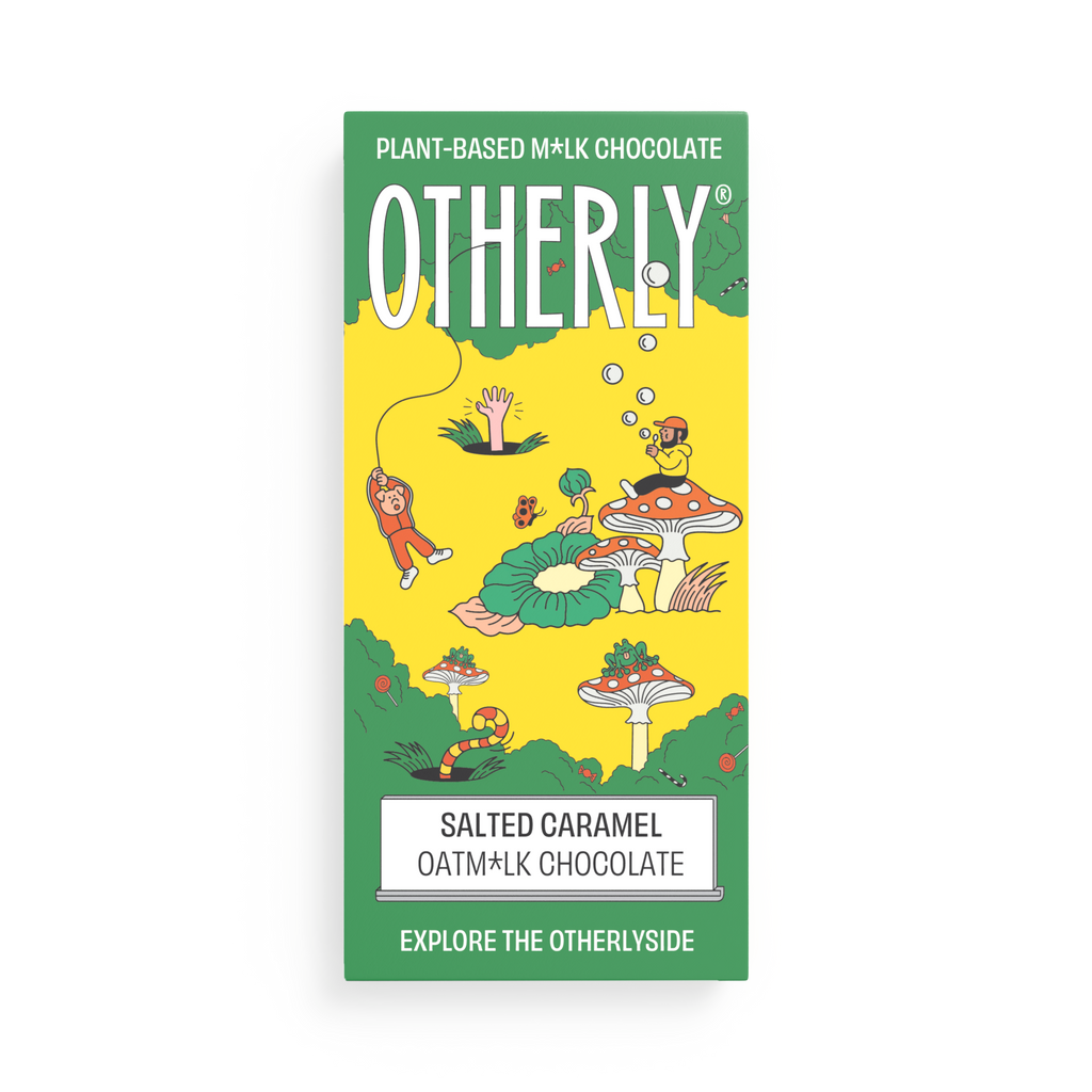 OTHERLY Salted Caramel Oat M!lk Chocolate 70g, front of pack