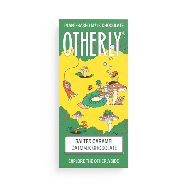 OTHERLY Salted Caramel Oat M!lk Chocolate 70g, front of pack