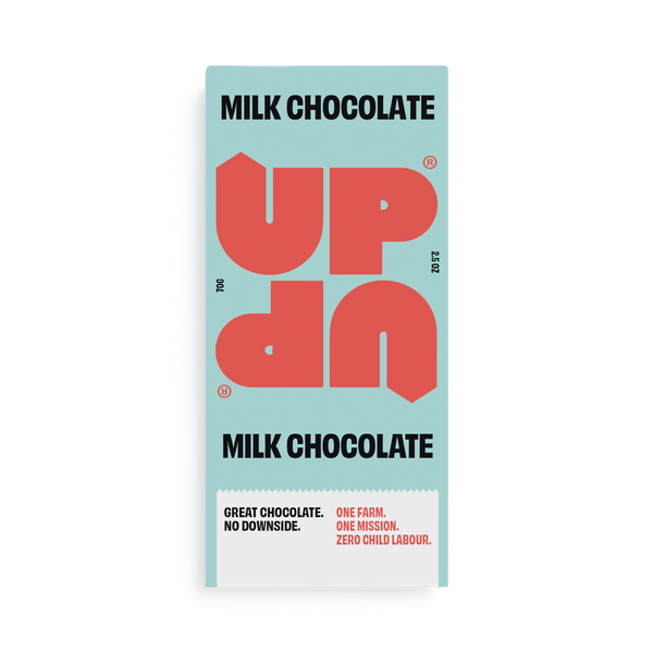 UP-UP Original Milk Chocolate 70g, front of pack