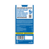 UP-UP Dark Sea Salt Dark Chocolate 70g, back of pack with ingredients