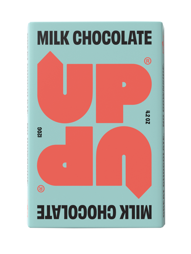 UP-UP Original Milk Chocolate 120g, front of pack