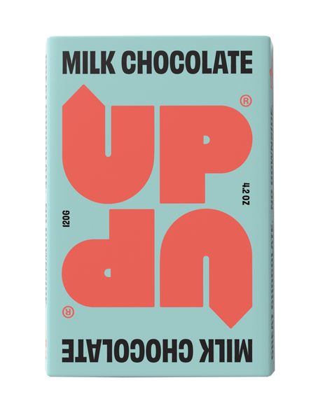 UP-UP Original Milk Chocolate 120g, front of pack