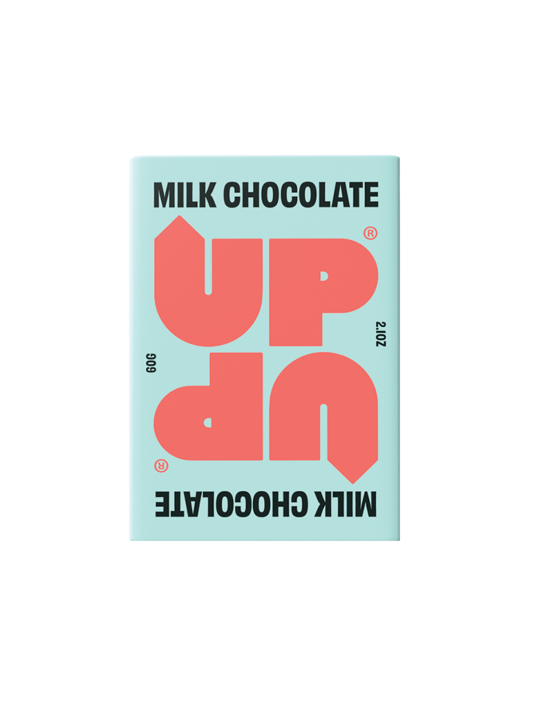 UP-UP Original Milk Chocolate 60g, front of pack