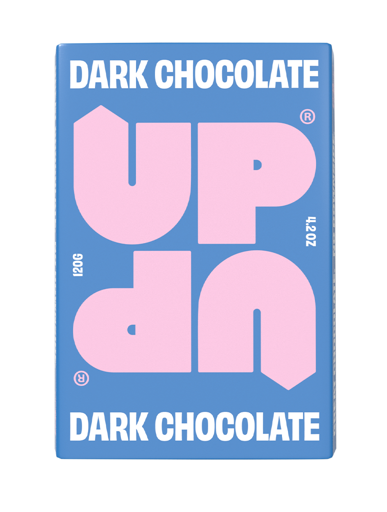 UP-UP Original Dark Chocolate 120g, front of pack