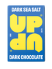 UP-UP Dark Sea Salt Dark Chocolate 120g, front of pack