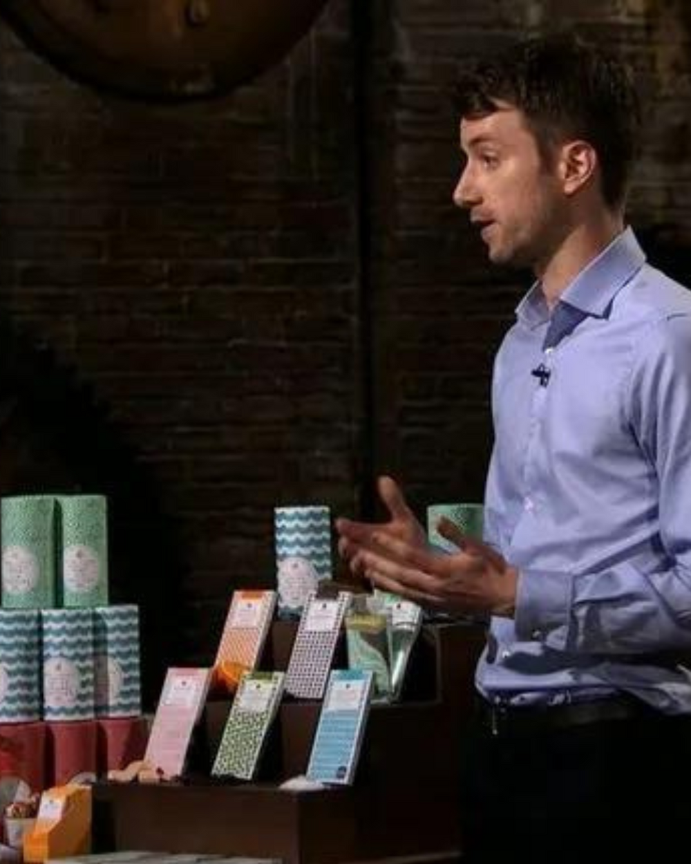 James Cadbury on Dragons Den