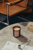 Raw Wax Scent 01 candle - peach, eucalyptus and lavender - lifestyle