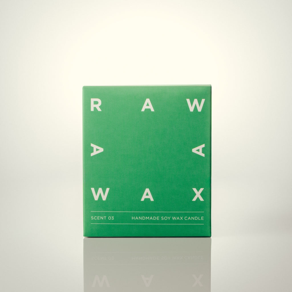 Raw Wax Scent 03 candle - sea salt and cactus water