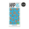 H!P Salty Pretzel Oat M!lk Chocolate bar, front of wrapper with Great Taste award badge